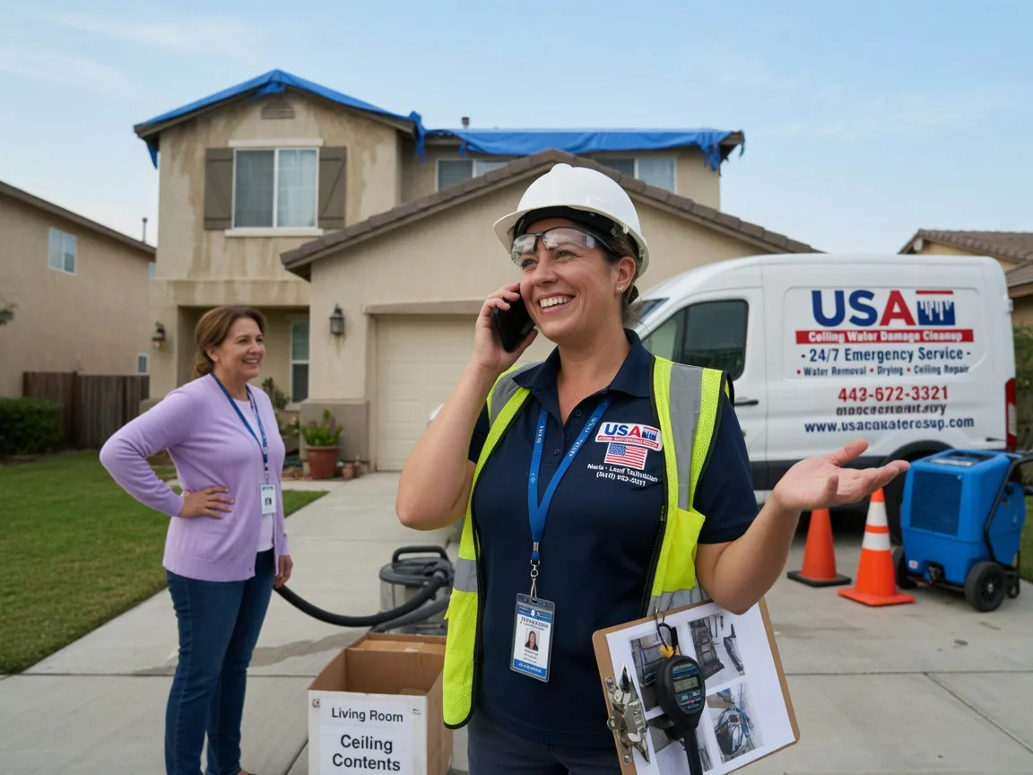 Ceiling Water Damage Restoration Valmeyer, IL FAQs